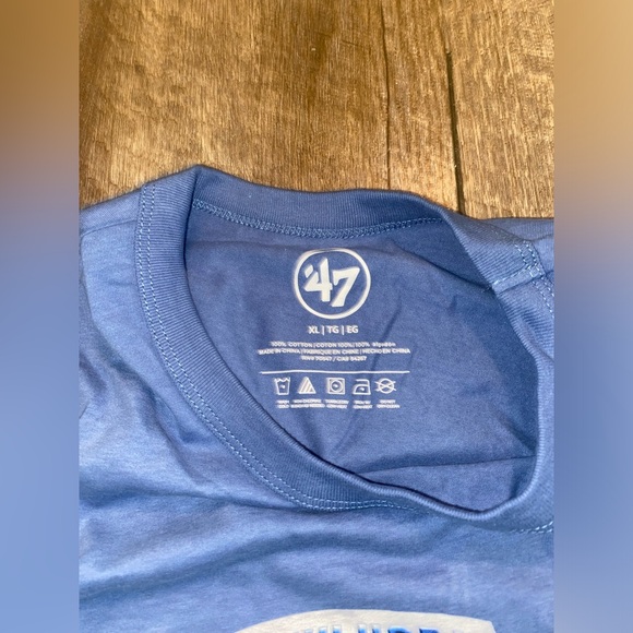 Draft Kings New York Knicks Crown '47 Men's Franklin T-Shirt - Picture 6 of 7